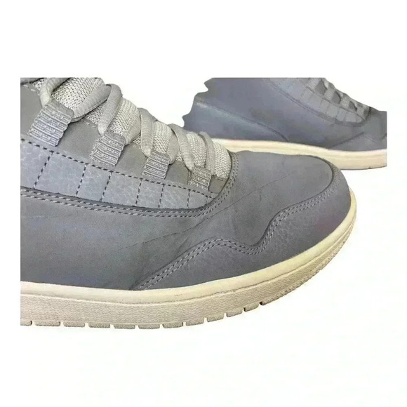 Nike Air Jordan Men 12 Executive Cool Grey Basketball Sneaker Mid Top 820240 - Picture 8 of 16